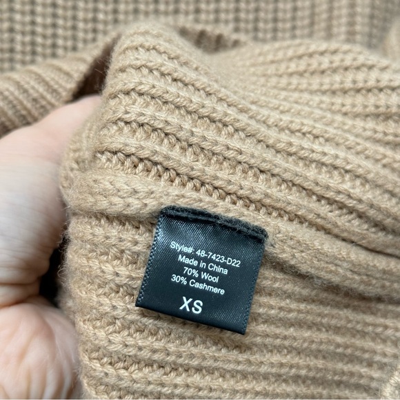 Jenni Kayne Cropped Turtleneck Camel Size XS - Picture 5 of 5
